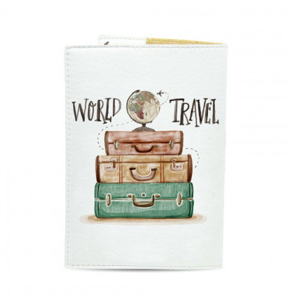 Обложка на паспорт "World travel", фото 2, цена 149 грн